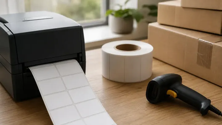 How to make barcodes in bulk and print labels from a list