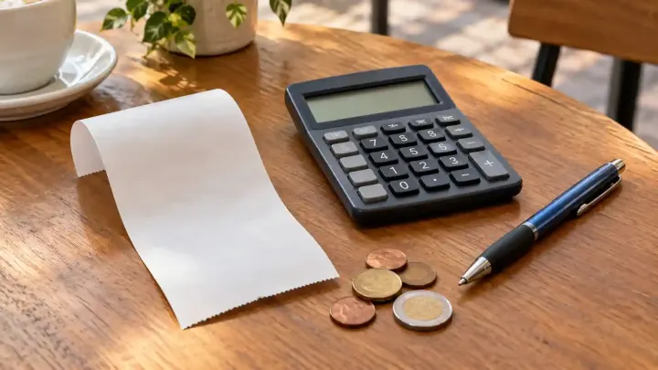How to calculate sales tax from total when the receipt already includes it