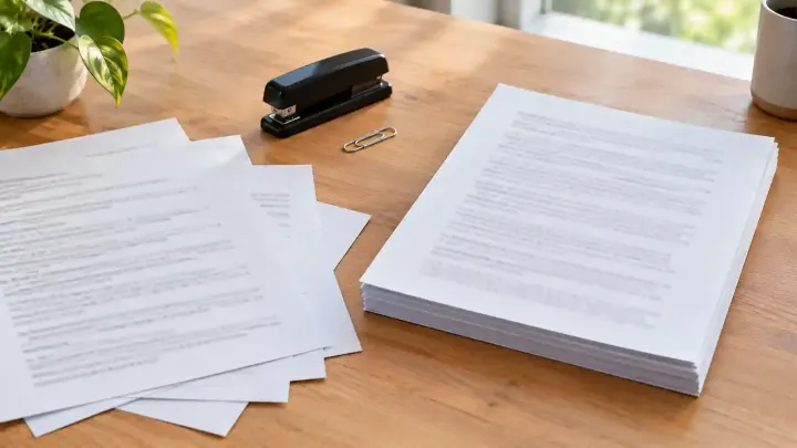 How to merge text into one document without extra line breaks
